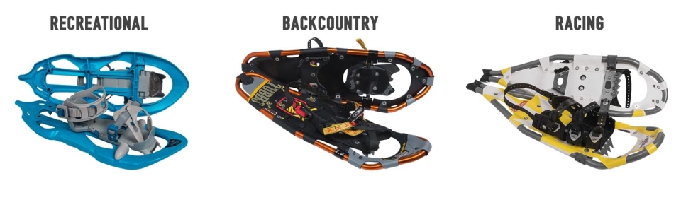types of snowshoes